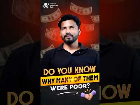 Why Most People Stay Poor? #freelancing #tamil