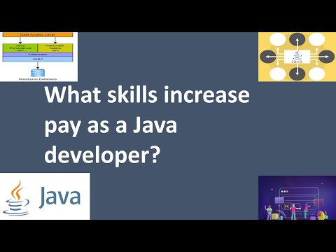 What skills increase pay as a Java developer?