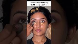 Makeup that honor tradition #shorts #makeup #makeover #bridal #glam #mua #bridelmakeup