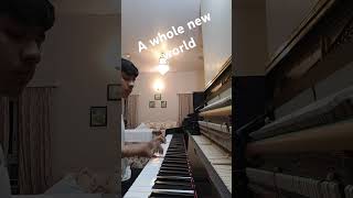 A whole new world         #piano #music #pianocover#aladdin #awholenewworldcover