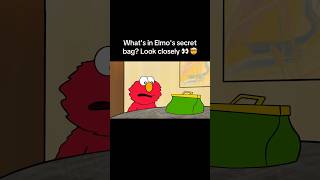 Only real ones can name everything Elmo brought in his secret bag 👹👜