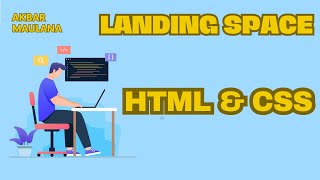 Membuat Landing Space menggunakan HTML & CSS (Visual Studio Code)