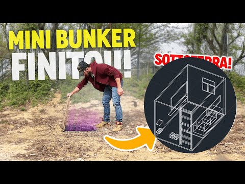 CREO IL MINI BUNCKER DI MICHELE MOLTENI -  Autocad fabrication #bunker #autocad