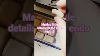 little details for mangle :3 #art #cosplay #clayart #fnaf2 #fnafmangle #fivenightsatfreddys #silly