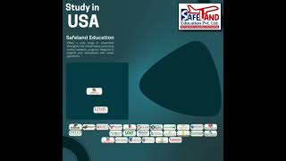 Study in USA #safelandeducation #studyinusa #abroadstudy