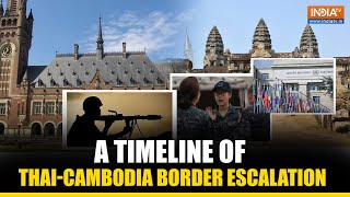 Thai-Cambodia Border Dispute Timeline: Key Events and Escalations
