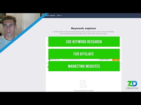 SEO Keyword Research For Affiliate Marketing Websites