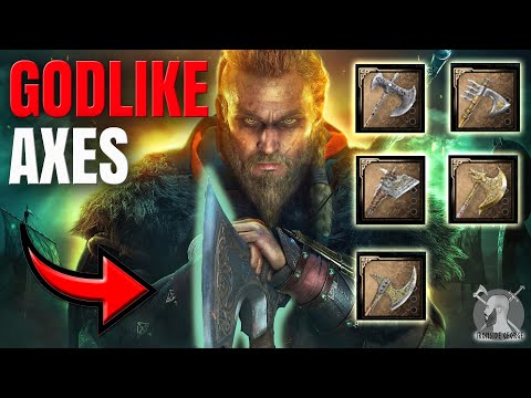 Assassin's Creed Valhalla - The STRONGEST AXES and How To Get Them!