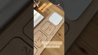 It has potential #nfctech #smallbusiness #popup #artmarket #smallbiz #lasercut #laserengraving