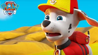 Marshall Escapes a Volcano!🌋  - PAW Patrol Episode - Cartoons for Kids