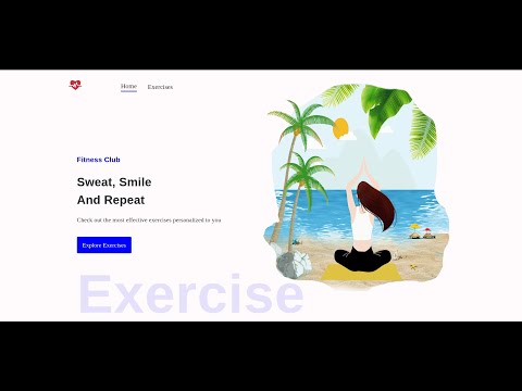 Shape Up - A Fitness App  | Manojkumar C