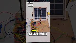 IOT Solar Tracker Project using #arduino #solarpanel #freeenergy #iot #renewableenergy