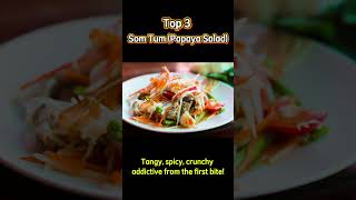 #shorts Top 5 Thai Foods You MUST Try! | The Rankiverse