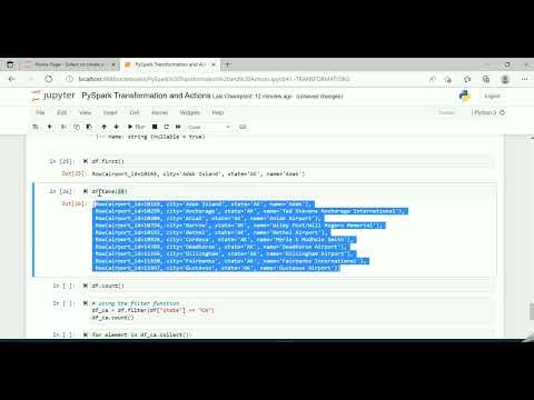 Part 3: PySpark Actions - Frequently used Spark Actions