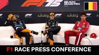 F1 Post Race Press Conference | Belgian GP 2025!