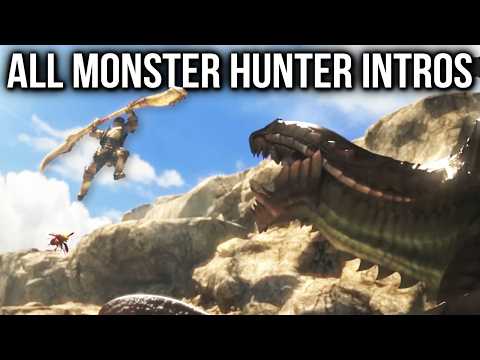 Monster Hunter - ALL Opening & Intro Cutscenes | From Monster Hunter 1 to Generations Ultimate