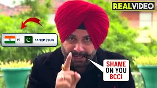 Navjot Singh Sidhu Openly Slammed BCCI who Agreed to Play India vs Pakistan Match in Asia Cup 2025