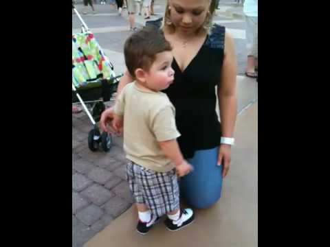 Diego and Lexi at kemah
