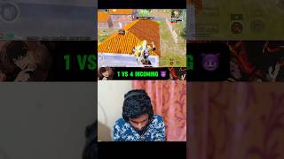 Fastest 1vs4 💀#bgmi #1vs4 #quick #ytshorts #pubgmobile #viral