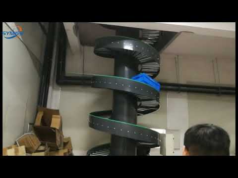 SYM smart gravity full automatic spiral conveyors equipment free design