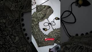 Blouse back neck design #shortsfeed #blousebackneckdesignnewmodel #2025
