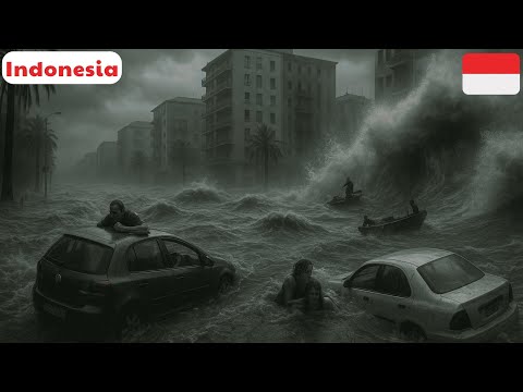 Indonesia’s Flood Fury Batam Sinks Under Rain, Winds, and Neglect!