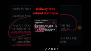 #rrb #rrbntpc2025 #railway  #rrb_ntpc #shorts             #shortsfeed #rrb railway fee refund update
