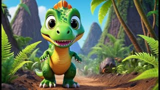Dino World Adventure Song | Exciting Dinosaur Rhyme for Toddlers | Fun Prehistoric Song for Kids