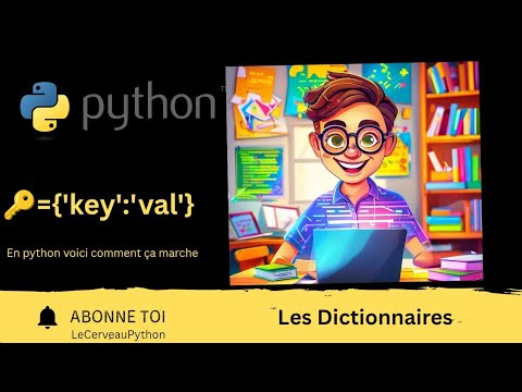 Comprendre les dictionnaires Python en 1 Minute (clé-valeur )