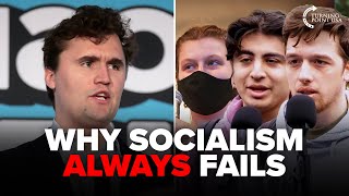 Why Socialism ALWAYS Fails: Charlie Kirk vs. Socialist Students 🔥 | Debate Compilation