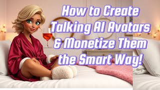 How to Create Talking AI Avatars & Monetize Them the Smart Way! 💰🤖