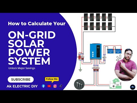 "Unlock Major Savings: How to Calculate Your On-Grid Solar System in 5 Easy Steps!"#solarenergy