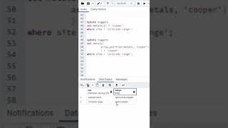 #11 PostgreSQL - Update Array Element using update statement.  #Shorts.