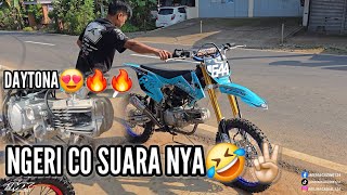 BEBEK MODIF TERLANGKA!! WADUH NGERI BANGET INI SUARANYA!! MESIN DAYTONA MEMANG NGERI!!