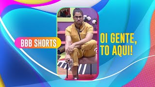 LUCIANO TOTALMENTE SEM RUMO NO REENCONTRO DOS BROTHERS 🤪 | BBB 22 #shorts