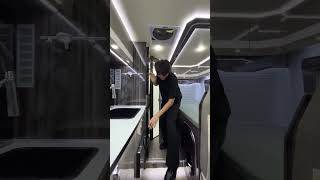 The standard Beluga bed is suitable for couples to travel #RVTravel #RV