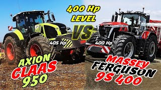 NEW Ferguson 9S.400 Vs Claas 950 AXION for 400 Hp Level | Which is better/stronger/CHEAPER? 2025
