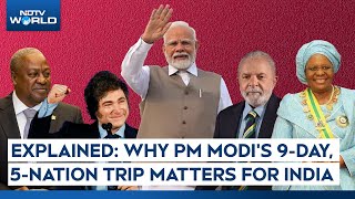 PM Modi Visit | Explained: Why PM Modi's 9-Day, 5 Nation Trip Matters For India | PM Modi News