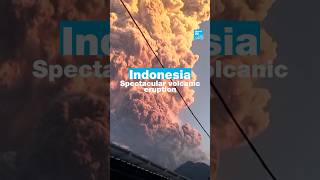 🌋 #Indonesia: Spectacular volcanic eruption • FRANCE 24 English
