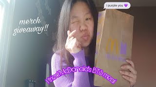 i tried the Mcdonald's BTS meal