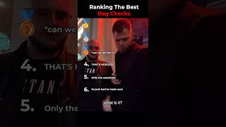 ranking the best bag checks 💀💀#funny #hilariousfails #funnypranks