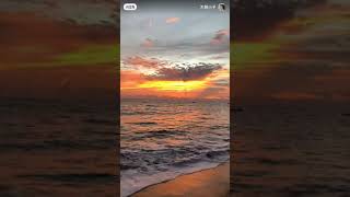 📍In Beihai!!! The sunset at Zixiawan is absolutely amazing!