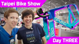 Taipei Day 3 Ft. SHODDY DAVE, Track Frames, 3D Printing, BERD's Truing Machine, and much more!