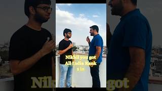AIR 1, GATE DA 2025, Nikhil - GO Classes Complete Course Enrolled Student for GATE DA Prep
