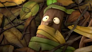 Oh No! Stick Man Gets Stuck! | @GruffaloWorld: Stick Man