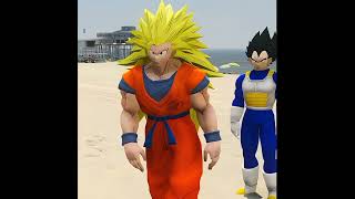 DRAGON BALL SLAP BATTLE 2 ☠️☠️ #shorts #gta5 #gaming #anime #dragonball #viral