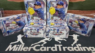 ALL THREE HOBBY VERSIONS!  2025 Topps Chrome! BIG NEW RELEASE!