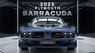Finally! The NEW 2025 Plymouth Barracuda Model Introduced - FIRST LOOK!