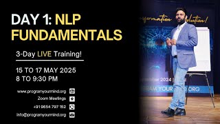 FREE LIVE Training: NLP Fundamentals - Day 1 | VED