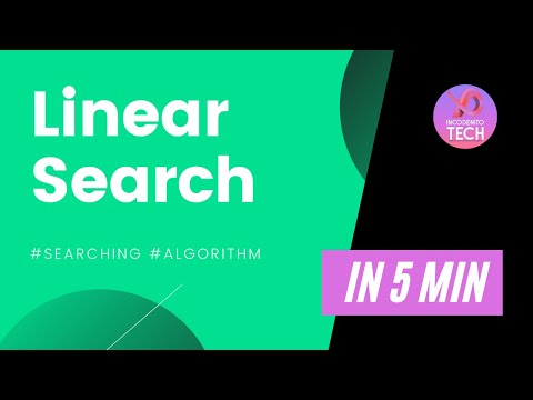 linear search in 5 minutes